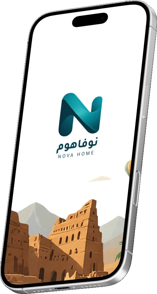 NovaHome app mockup